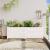 Jardinieră de grădină, alb, 150x50x50 cm, lemn masiv de pin GartenMobel Dekor
