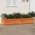 Jardinieră de grădină, maro ceruit, 180x31x31 cm lemn masiv pin GartenMobel Dekor