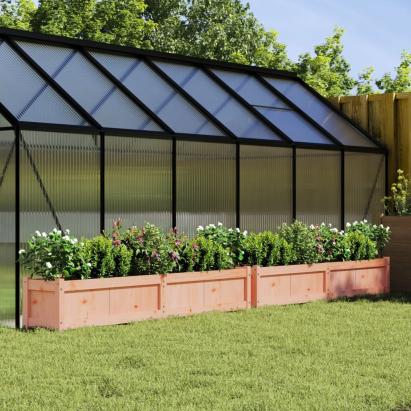 Jardiniere de grădină, 2 buc., lemn masiv douglas GartenMobel Dekor