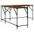 Birou, stejar fumuriu, 149x149x75 cm, lemn prelucrat GartenMobel Dekor