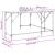 Birou, stejar fumuriu, 149x149x75 cm, lemn prelucrat GartenMobel Dekor