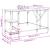 Birou, stejar afumat, 139x139x75 cm, lemn prelucrat GartenMobel Dekor