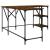 Birou, stejar afumat, 139x139x75 cm, lemn prelucrat GartenMobel Dekor