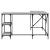 Birou, gri sonoma, 139x139x75 cm, lemn prelucrat GartenMobel Dekor