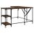 Birou, stejar maro, 139x139x75 cm, lemn prelucrat GartenMobel Dekor