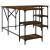 Birou, stejar afumat, 139x139x75 cm, lemn prelucrat GartenMobel Dekor