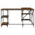 Birou, stejar afumat, 139x139x75 cm, lemn prelucrat GartenMobel Dekor