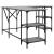 Birou, gri sonoma, 139x139x75 cm, lemn prelucrat GartenMobel Dekor