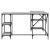 Birou, gri sonoma, 139x139x75 cm, lemn prelucrat GartenMobel Dekor