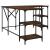Birou, stejar maro, 139x139x75 cm, lemn prelucrat GartenMobel Dekor