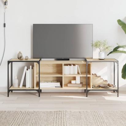 Comodă TV, stejar sonoma, 153x37x50 cm, lemn prelucrat GartenMobel Dekor