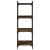 Bibliotecă 4 niveluri stejar afumat 40x30x120 cm lemn prelucrat GartenMobel Dekor