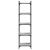 Bibliotecă cu 5 niveluri gri sonoma 40x30x154 cm lemn prelucrat GartenMobel Dekor