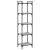 Bibliotecă cu 5 niveluri gri sonoma 40x30x154 cm lemn prelucrat GartenMobel Dekor