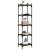 Bibliotecă 5 niveluri, stejar maro 40x30x154 cm, lemn prelucrat GartenMobel Dekor