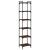 Bibliotecă 6 niveluri, stejar maro 40x30x188 cm, lemn prelucrat GartenMobel Dekor