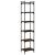 Bibliotecă 6 niveluri, stejar maro 40x30x188 cm, lemn prelucrat GartenMobel Dekor