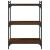 Bibliotecă cu 3 niveluri, stejar maro 60x30x86 cm lemn compozit GartenMobel Dekor