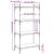 Bibliotecă cu 4 niveluri gri sonoma 60x30x120 cm lemn prelucrat GartenMobel Dekor