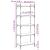 Bibliotecă cu 5 niveluri, negru, 60x30x154 cm, lemn prelucrat GartenMobel Dekor