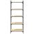 Bibliotecă 5 niveluri stejar sonoma 60x30x154 cm lemn prelucrat GartenMobel Dekor