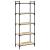 Bibliotecă 5 niveluri stejar sonoma 60x30x154 cm lemn prelucrat GartenMobel Dekor