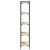 Bibliotecă 5 niveluri stejar sonoma 60x30x154 cm lemn prelucrat GartenMobel Dekor
