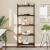 Bibliotecă 5 niveluri stejar afumat 60x30x154 cm lemn prelucrat GartenMobel Dekor