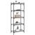 Bibliotecă cu 5 niveluri gri sonoma 60x30x154 cm lemn prelucrat GartenMobel Dekor