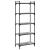 Bibliotecă cu 5 niveluri gri sonoma 60x30x154 cm lemn prelucrat GartenMobel Dekor