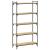 Bibliotecă 5 niveluri stejar sonoma 80x30x154 cm lemn prelucrat GartenMobel Dekor