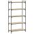 Bibliotecă 5 niveluri stejar sonoma 80x30x154 cm lemn prelucrat GartenMobel Dekor