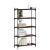 Bibliotecă 5 niveluri stejar afumat 80x30x154 cm lemn prelucrat GartenMobel Dekor