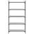 Bibliotecă cu 5 niveluri gri sonoma 80x30x154 cm lemn prelucrat GartenMobel Dekor