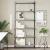 Bibliotecă cu 6 niveluri gri sonoma 80x30x188 cm lemn prelucrat GartenMobel Dekor