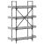 Bibliotecă 4 niveluri gri sonoma 100x33x145,5 cm lemn prelucrat GartenMobel Dekor