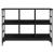 Servantă, negru, 102x32x73,5 cm, lemn prelucrat GartenMobel Dekor