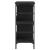 Servantă, negru, 102x32x73,5 cm, lemn prelucrat GartenMobel Dekor