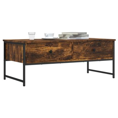 Măsuță de cafea, stejar fumuriu, 101x49x39,5 cm, lemn prelucrat GartenMobel Dekor