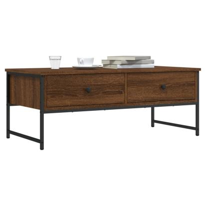 Măsuță de cafea, stejar maro, 101x49x39,5 cm, lemn prelucrat GartenMobel Dekor