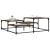 Măsuță de cafea stejar fumuriu 107x107x40 cm din lemn prelucrat GartenMobel Dekor