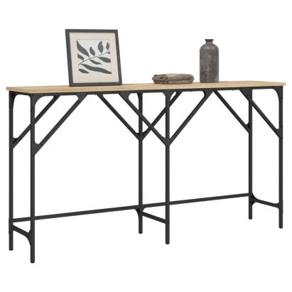 Măsuță consolă, stejar sonoma, 140x29x75 cm, lemn prelucrat GartenMobel Dekor