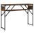 Măsuță consolă cu raft stejar afumat 105x30x75cm lemn prelucrat GartenMobel Dekor