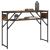 Măsuță consolă cu raft stejar afumat 105x30x75cm lemn prelucrat GartenMobel Dekor