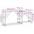 Mese console suprapuse, 2 buc, stejar fumuriu, lemn prelucrat GartenMobel Dekor