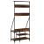 Suport de haine cu raft de pantofi stejar fumuriu, 80x40x184 cm GartenMobel Dekor