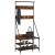 Suport de haine cu raft de pantofi stejar fumuriu, 80x40x184 cm GartenMobel Dekor