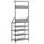 Suport de haine cu raft pantofi, sonoma gri, 70x34x184 cm GartenMobel Dekor