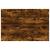 Rafturi perete 4 buc. stejar fumuriu 60x40x1,5 cm lemn compozit GartenMobel Dekor