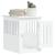 Mobilier tip ladă pentru câini, alb, 45x62x59 cm lemn prelucrat GartenMobel Dekor